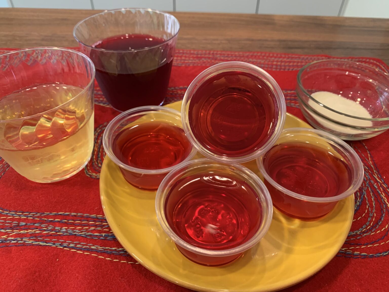 Fruit Juice Jello Shots Sip Smarter