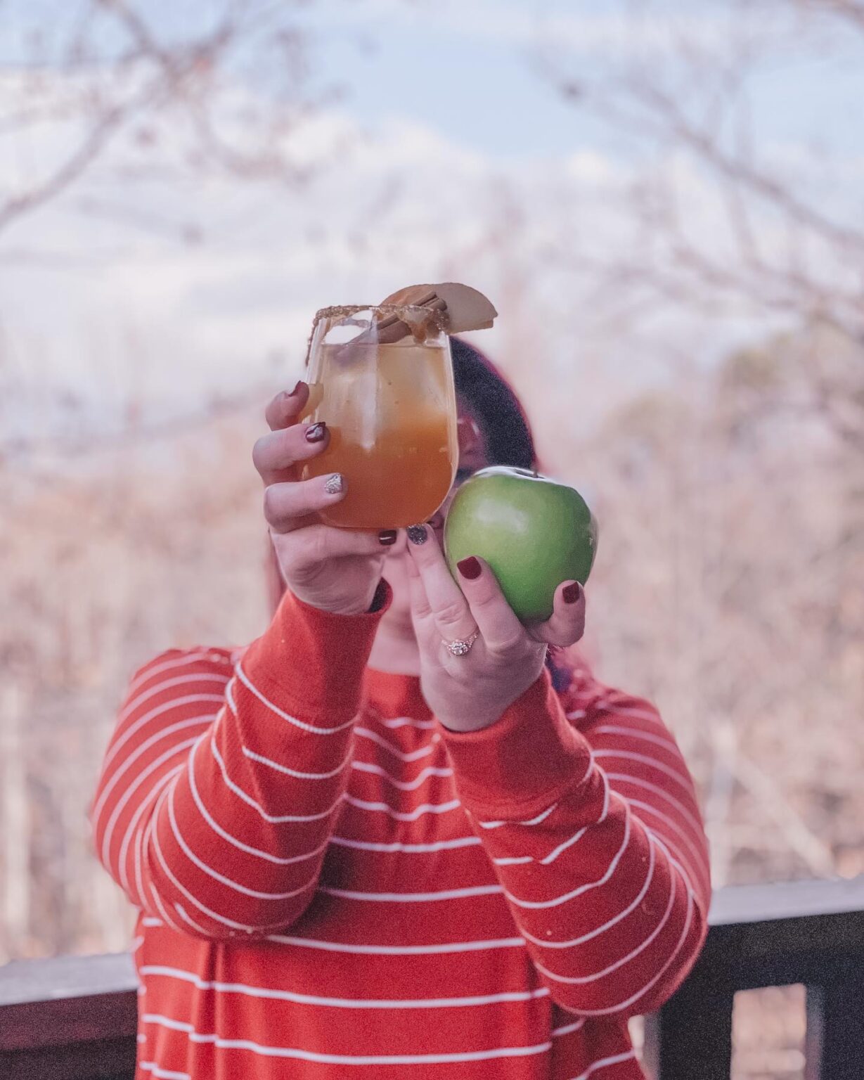 Sparkling Apple Cider Mocktail Sip Smarter